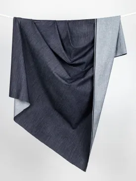10.25oz Stretch Organic Cotton Denim - Midnight Blue - Swatch