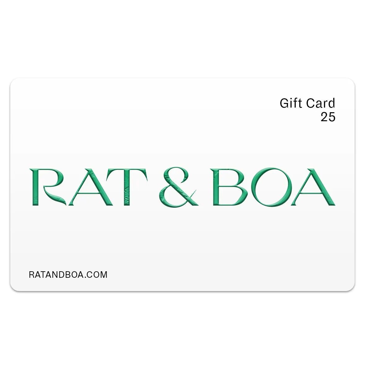 $25 Gift Card