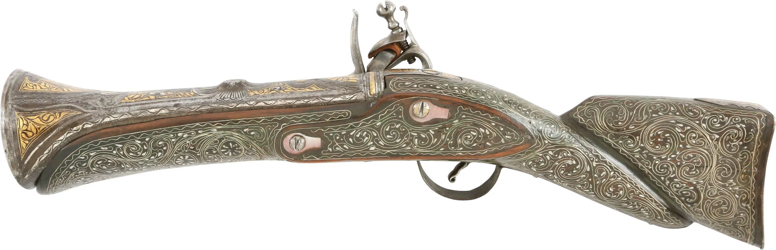A FINE LATE 18TH CENTURY TURKISH BLUNDERBUSS