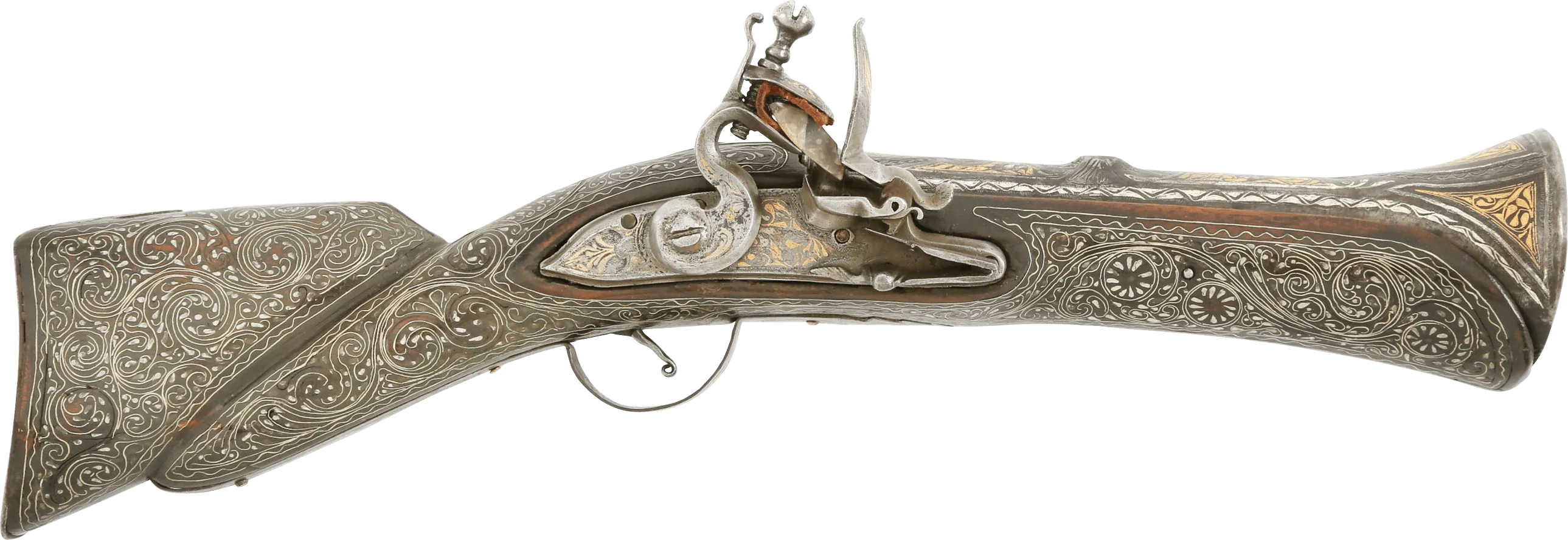 A FINE LATE 18TH CENTURY TURKISH BLUNDERBUSS