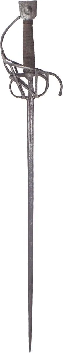 A RARE SCHIAVONA RAPIER C.1600