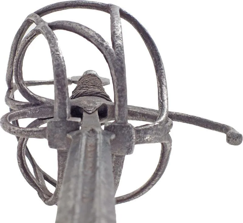 A RARE SCHIAVONA RAPIER C.1600