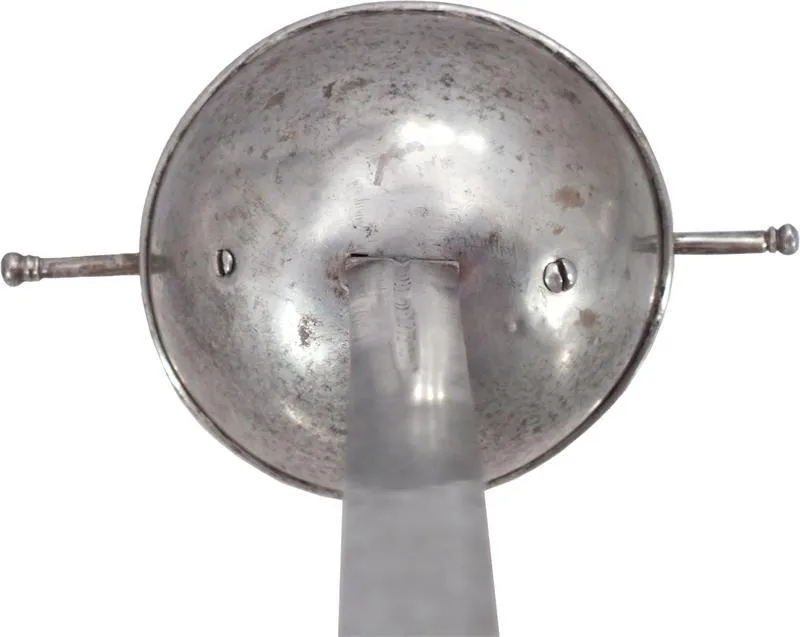 A SPANISH CUP HILT RAPIER C.1670