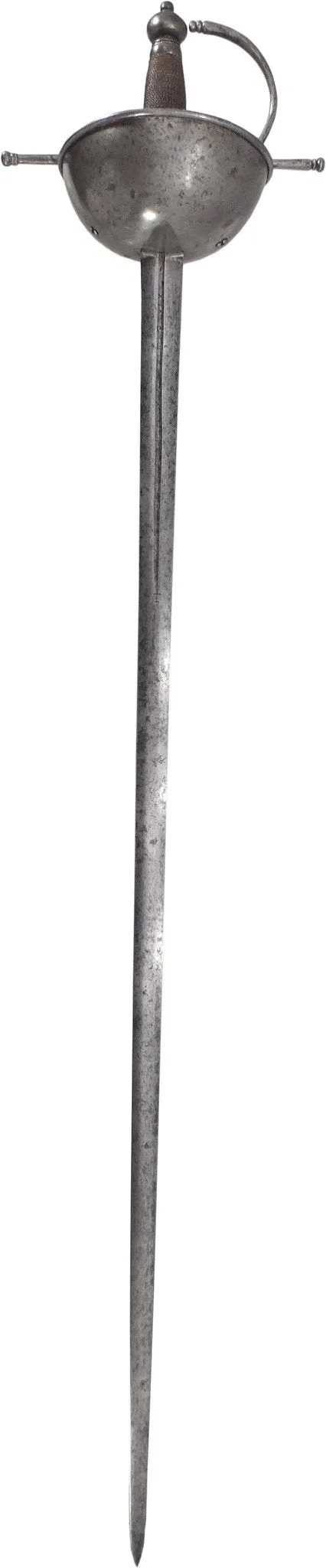 A SPANISH CUP HILT RAPIER C.1670