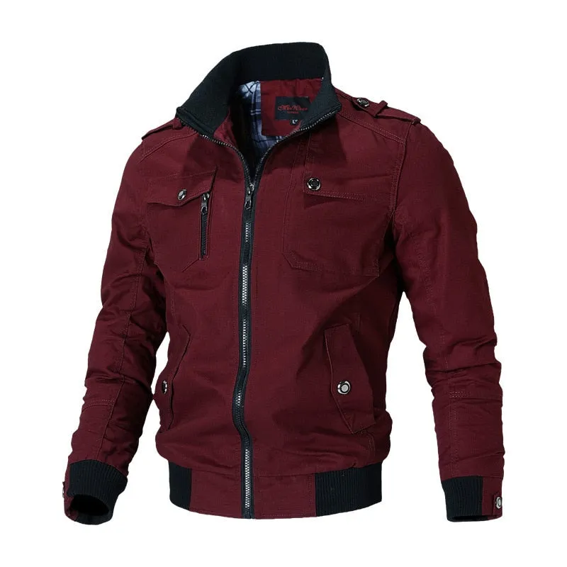 Casual Windbreaker Jacket Coat