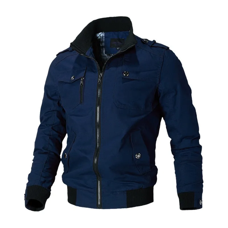 Casual Windbreaker Jacket Coat