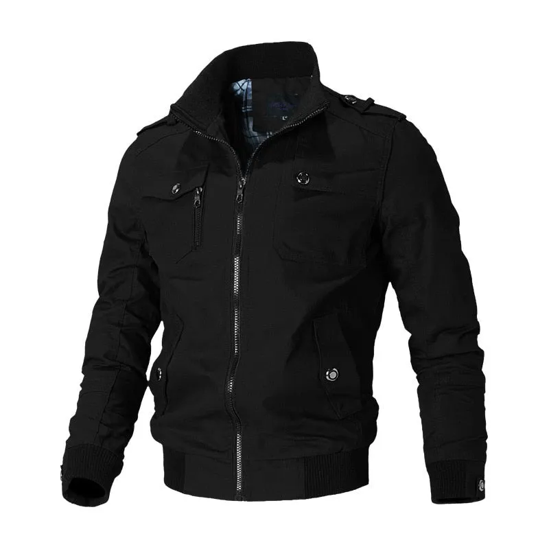 Casual Windbreaker Jacket Coat