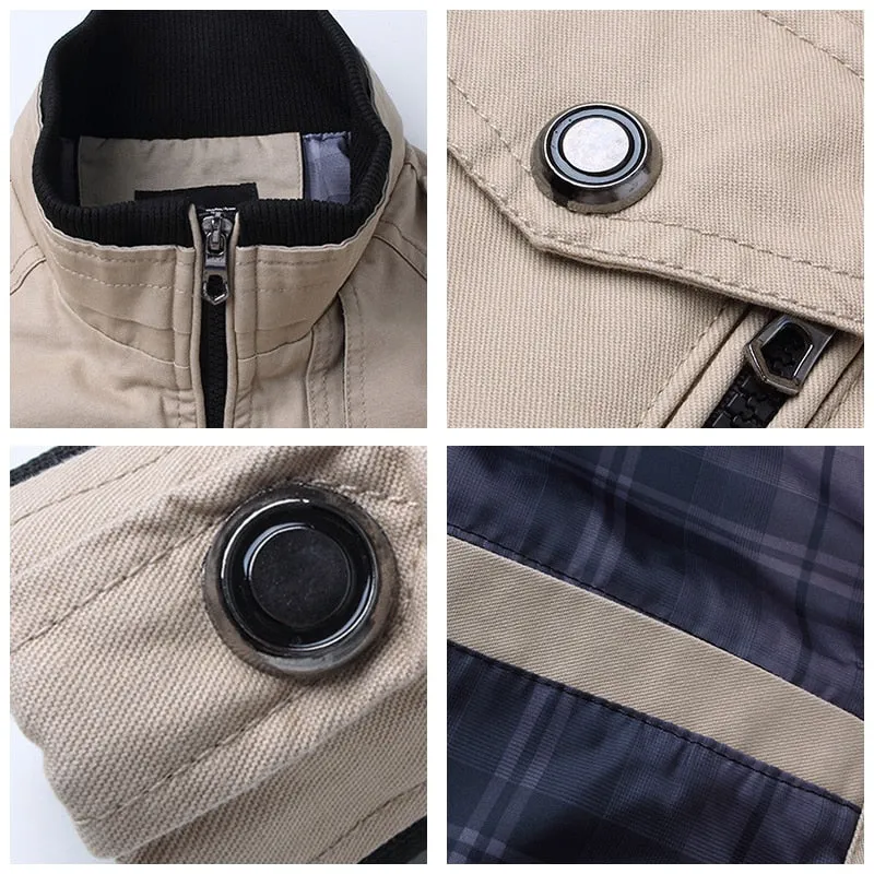 Casual Windbreaker Jacket Coat