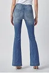 Cello Mid Rise Flare Jeans