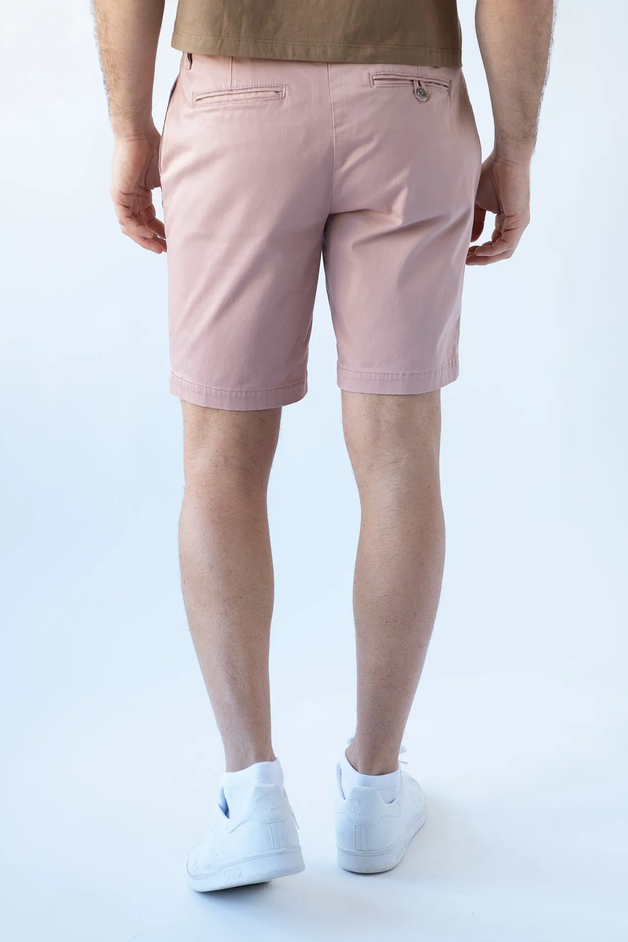 Chino Short 9" - Dusty Mauve