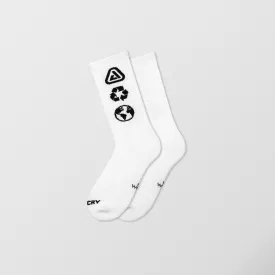 Earth Day - White  (Made w/ Recycled Plastic)