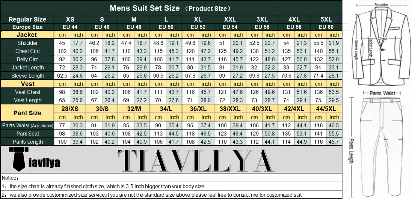 Fashion Mens Suit Blazer Notch Lapel Tuxedos For Wedding