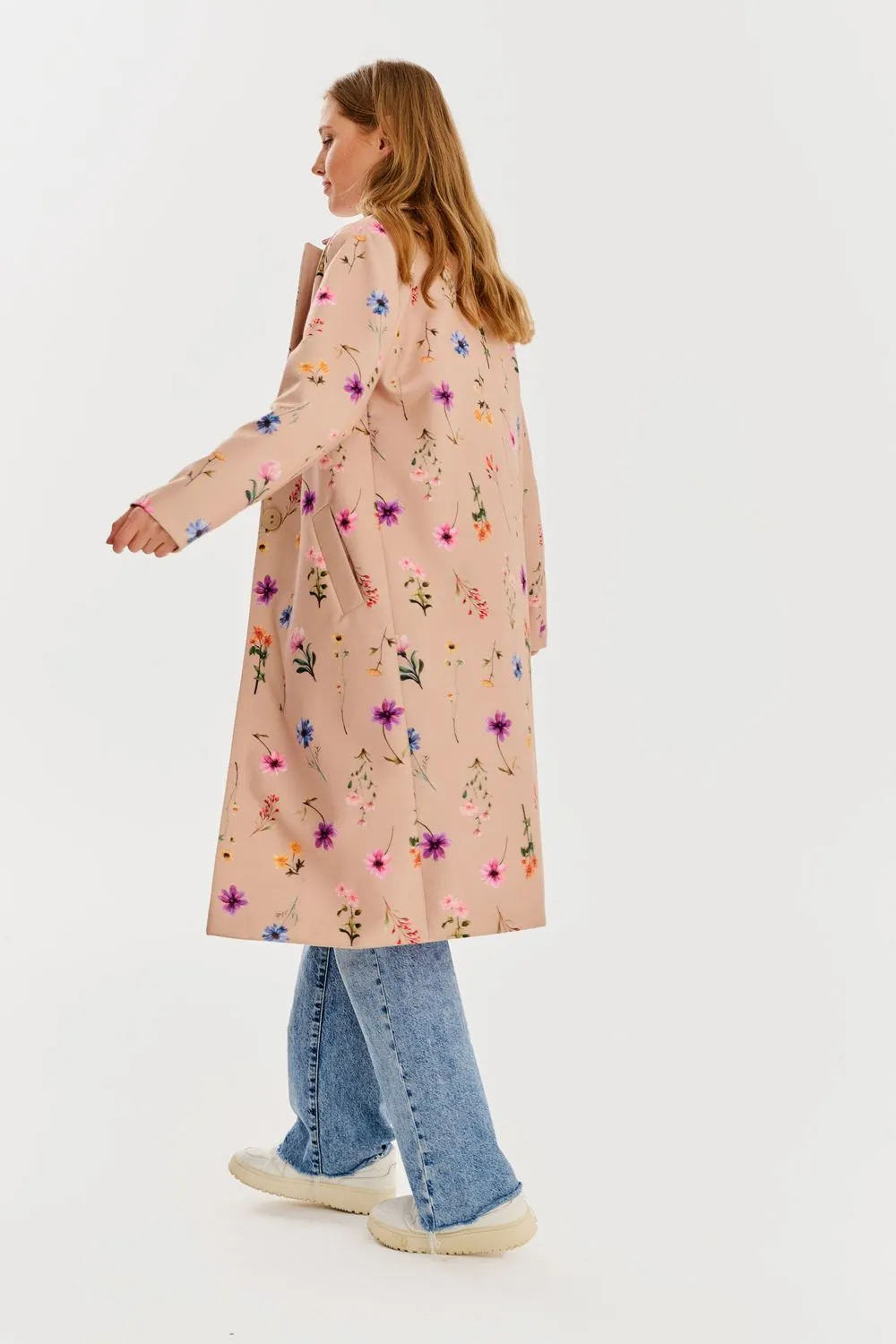 Floral Bloom classic coat