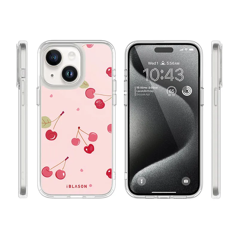 iPhone 14 Plus Halo MagSafe Cute Phone Case - Cherry on Top