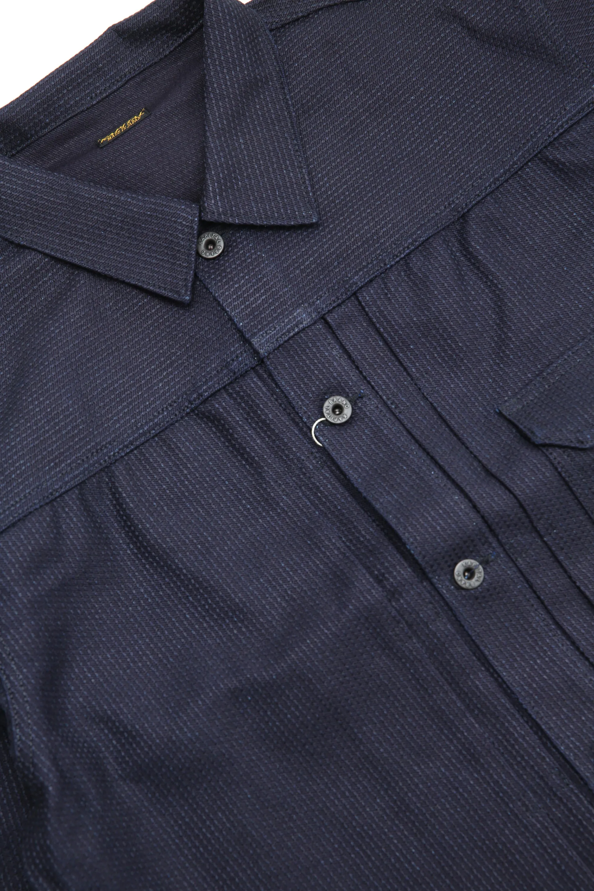 Kapital Century Denim No.1.2.3. 1ST Jacket - Dark Indigo