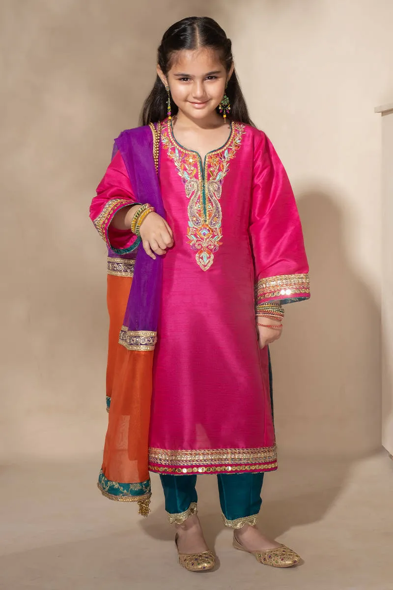 Luxe Pret '22 -Paisely Phiran Kids