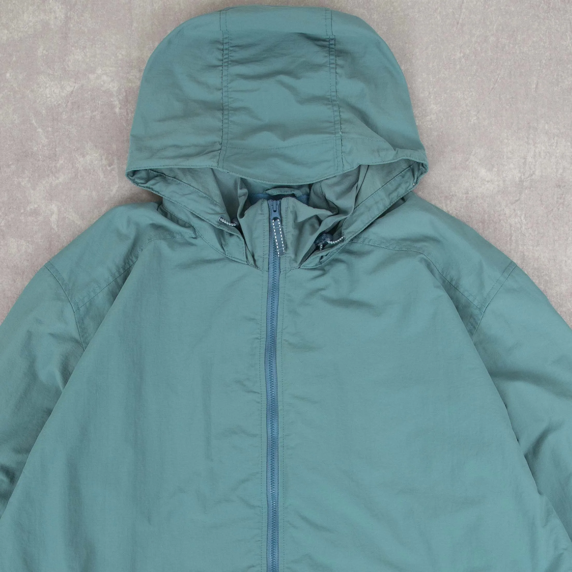 MEN'S VINTAGE FULL ZIP HOODED JACKET - X-LARGE