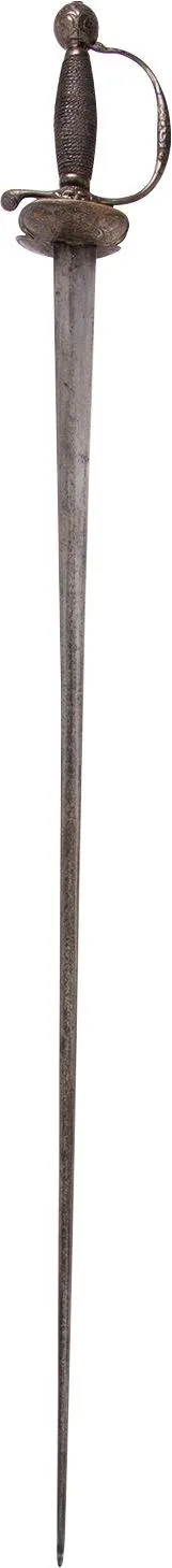 SILVER HILTED SMALLSWORD