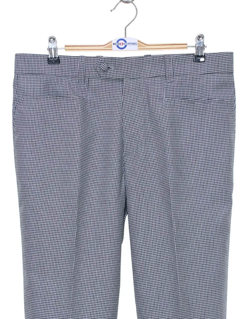 Small Houndstooth | Black And White Houndstooth Suit