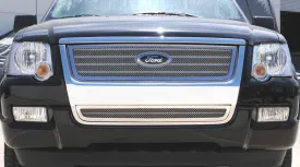 T-REX Upper Class Series, Overlay Grilles - Polished - 2006-2010 Explorer