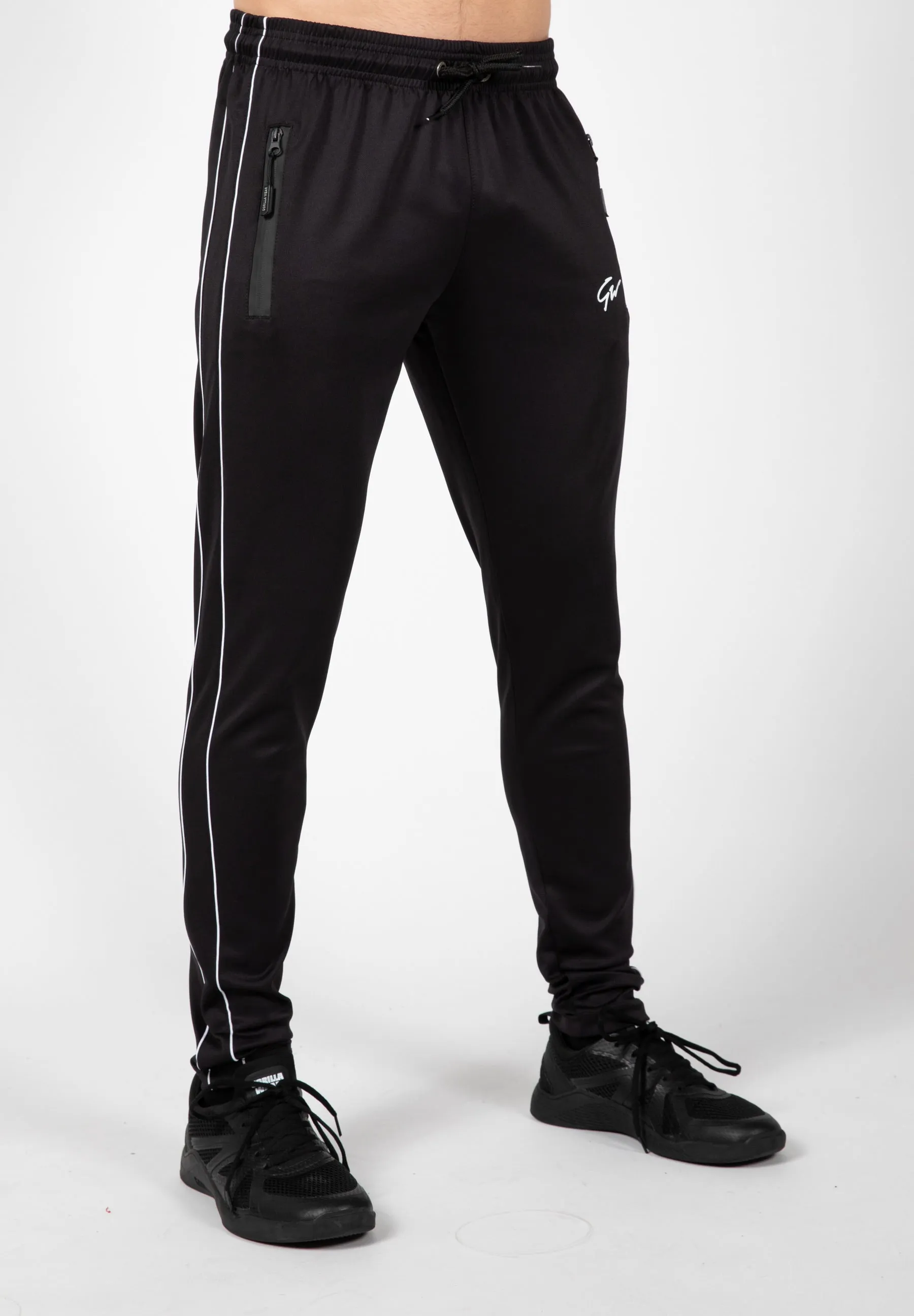Wenden Track Pants - Black/White